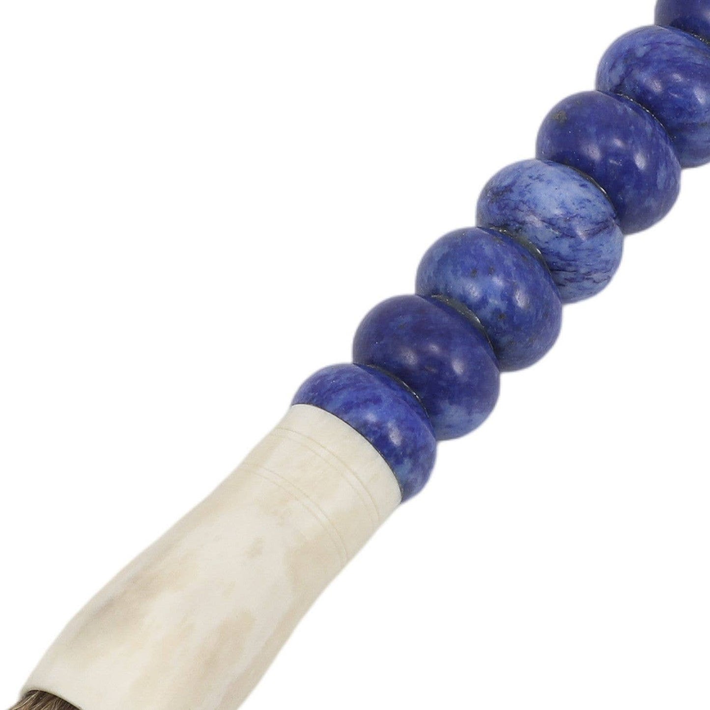 Small Lavender Blue Abacus Jade Calligraphy Brush