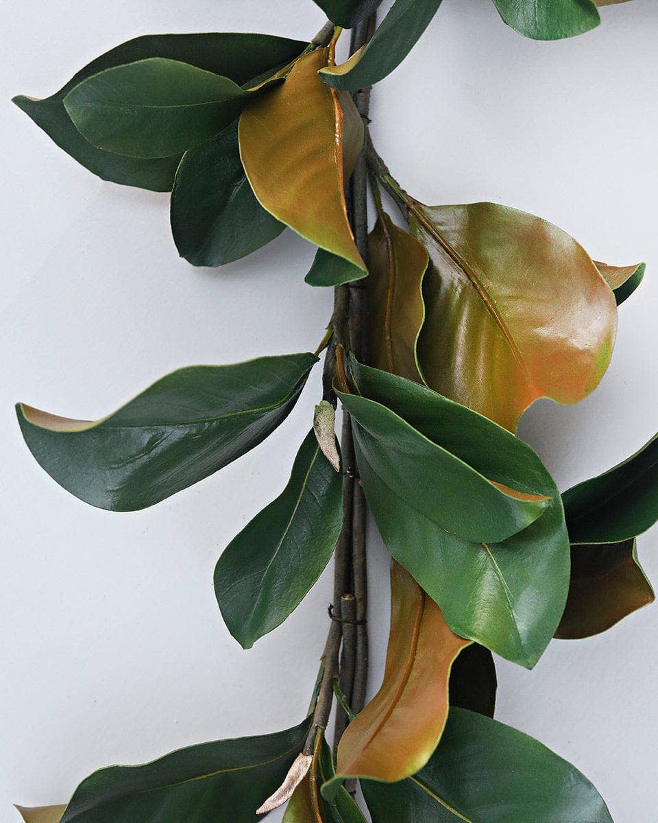 Magnolia Leaf Garland 60"