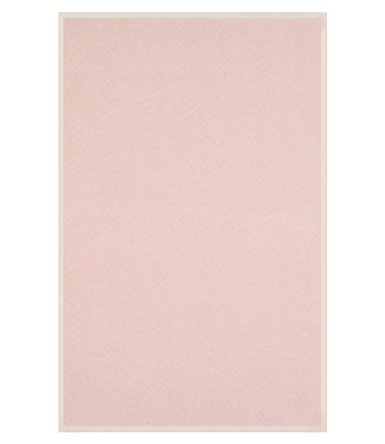 Harborview Herringbone Blush Blanket: Midi