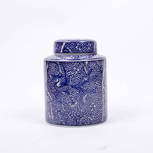 Koi Fish Ginger Jar - Small