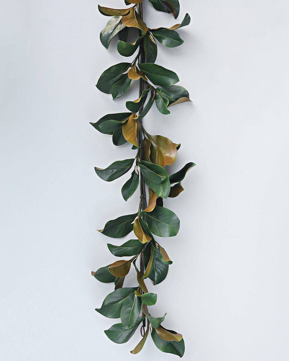 Magnolia Leaf Garland 60"