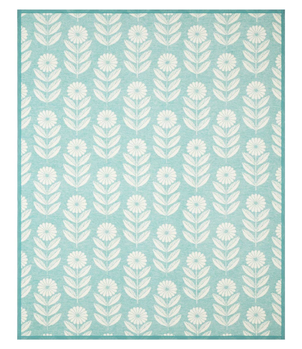 Nordic Floral Blanket: Original. ChappyWrap