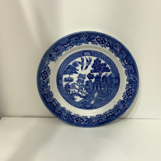 Willow ware Saucer