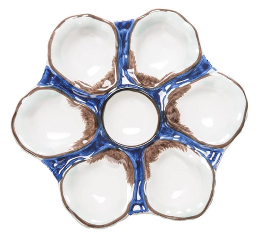 Oyster Plate - Blue