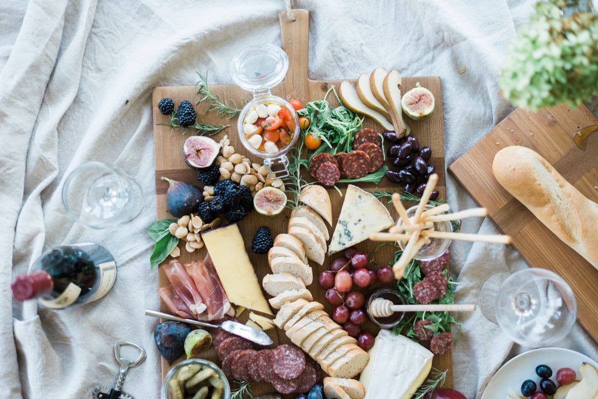 Rectangle Pine Charcuterie Board: Small