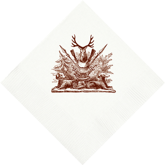 Hunting Crest Beverage Napkins