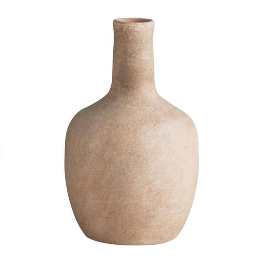 Taupe Terracotta Vase - Small