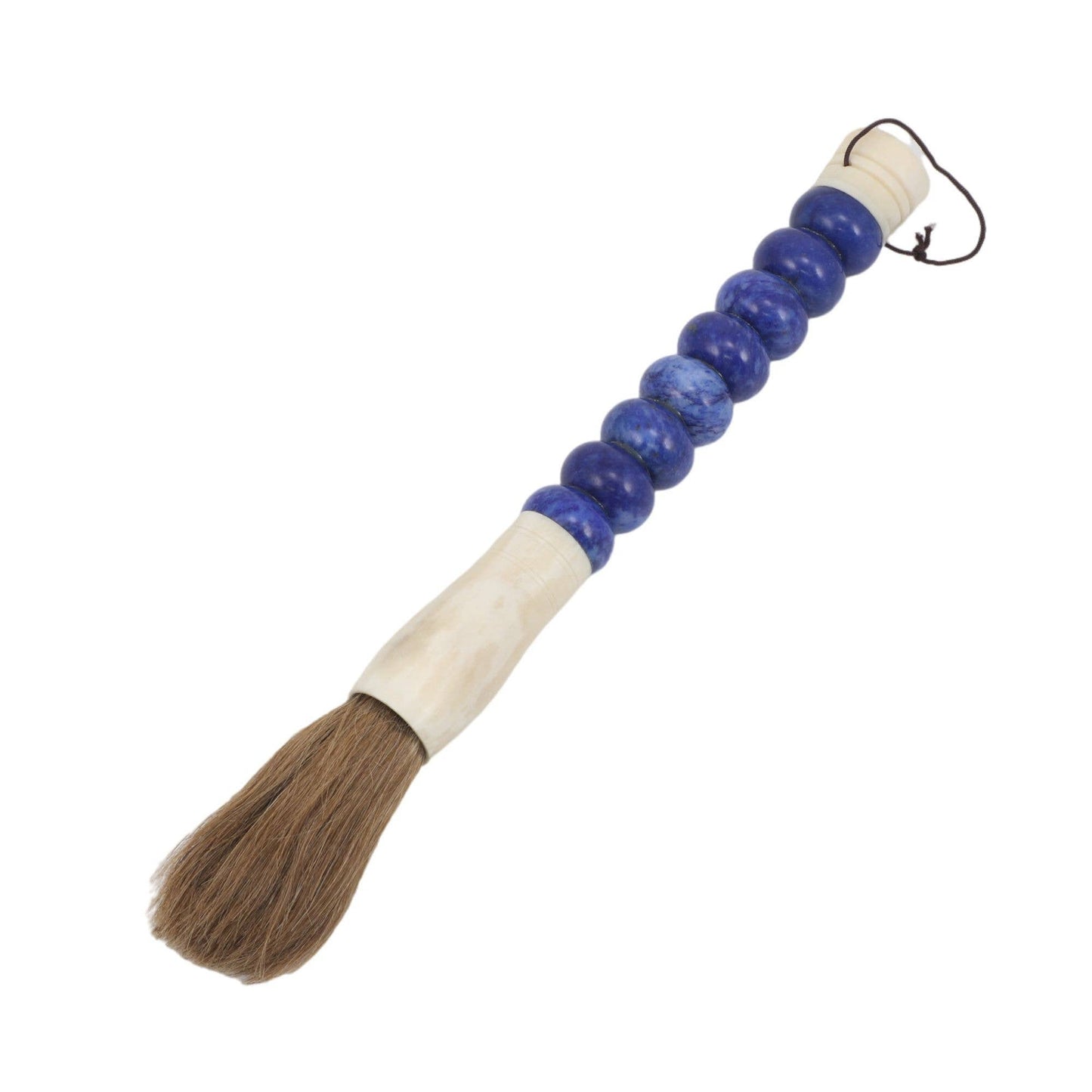 Small Lavender Blue Abacus Jade Calligraphy Brush