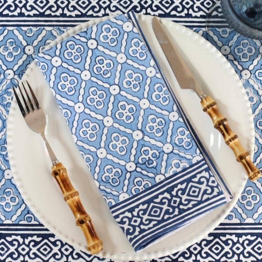 Napkin Seville Blue, Set of 4