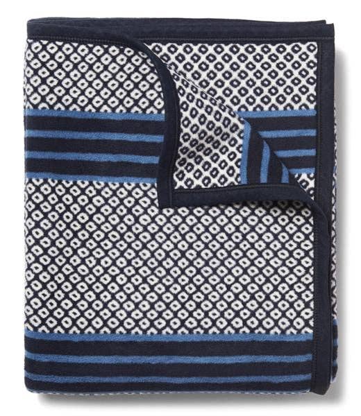 Captain's Classic Midnight Navy Blanket- Chappy Wrap: 60 x80,