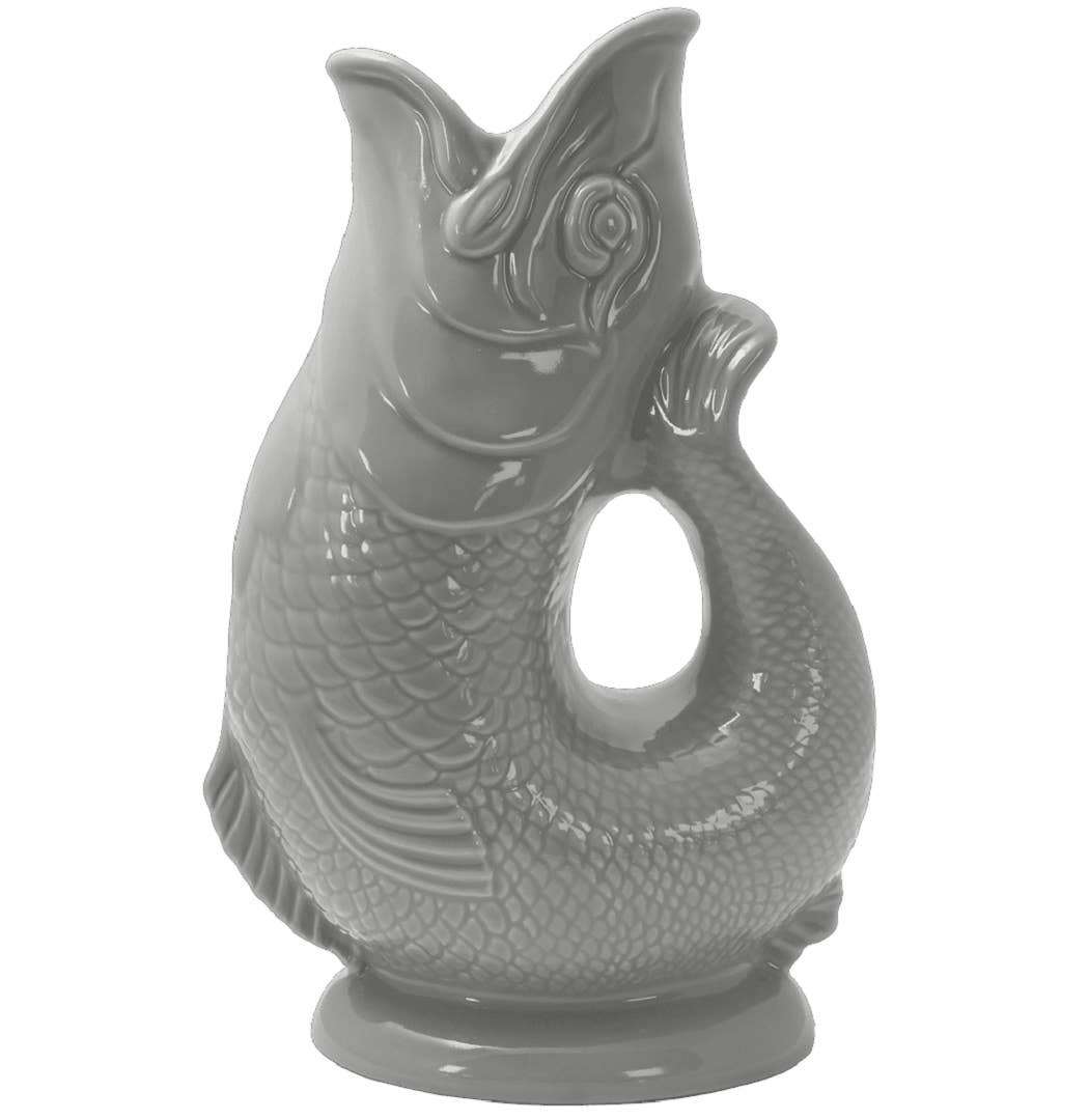 Dark Gray Gluggle Jug: Match Holder