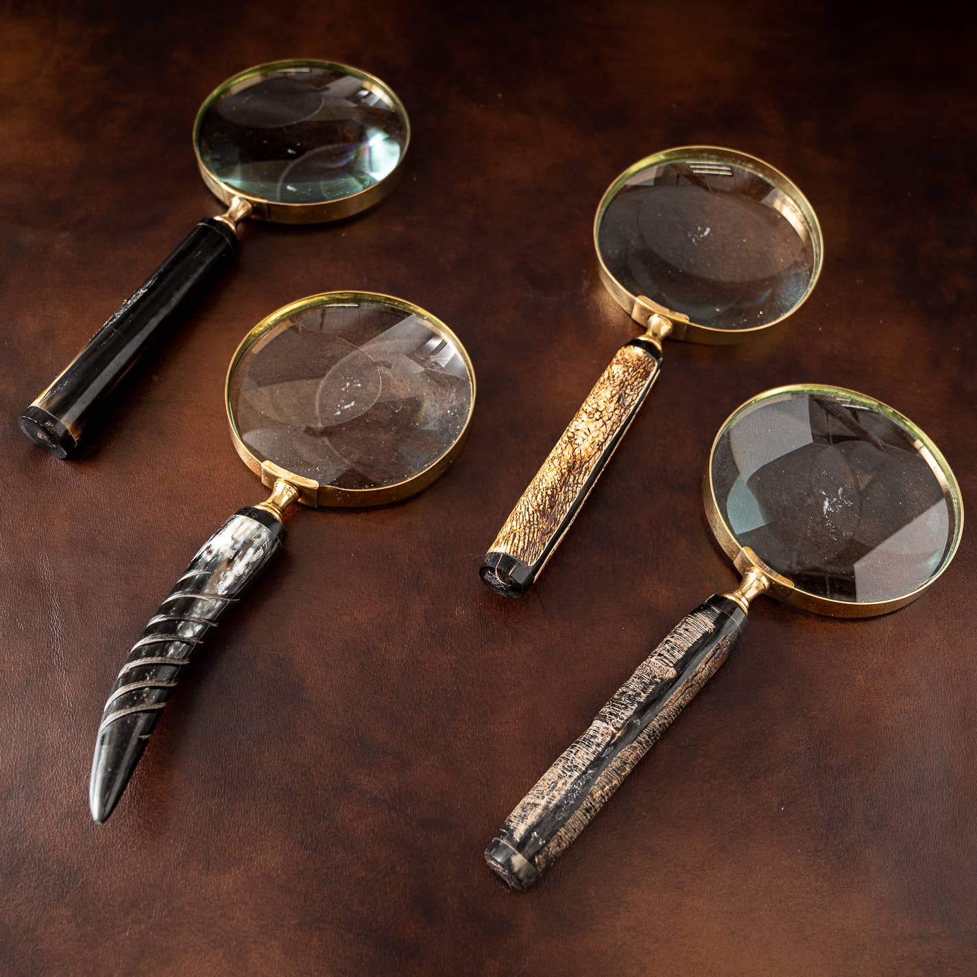 Horn & Bone Magnifying Glasses